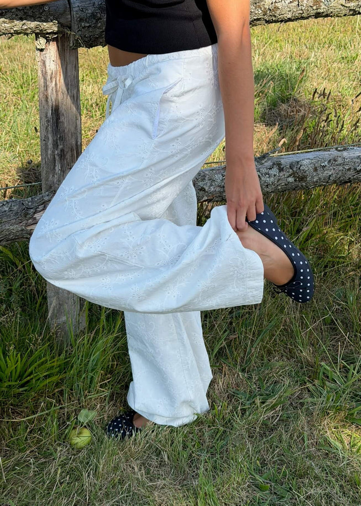 Ballerina med polkaprikker - Sort - ByStenholt.dk