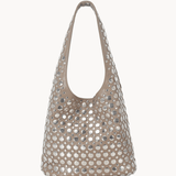 Barca taske med Nitter - Taupe - ByStenholt.dk