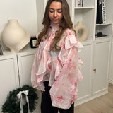 Belle Blomstret Skjorte - ByStenholt.dk