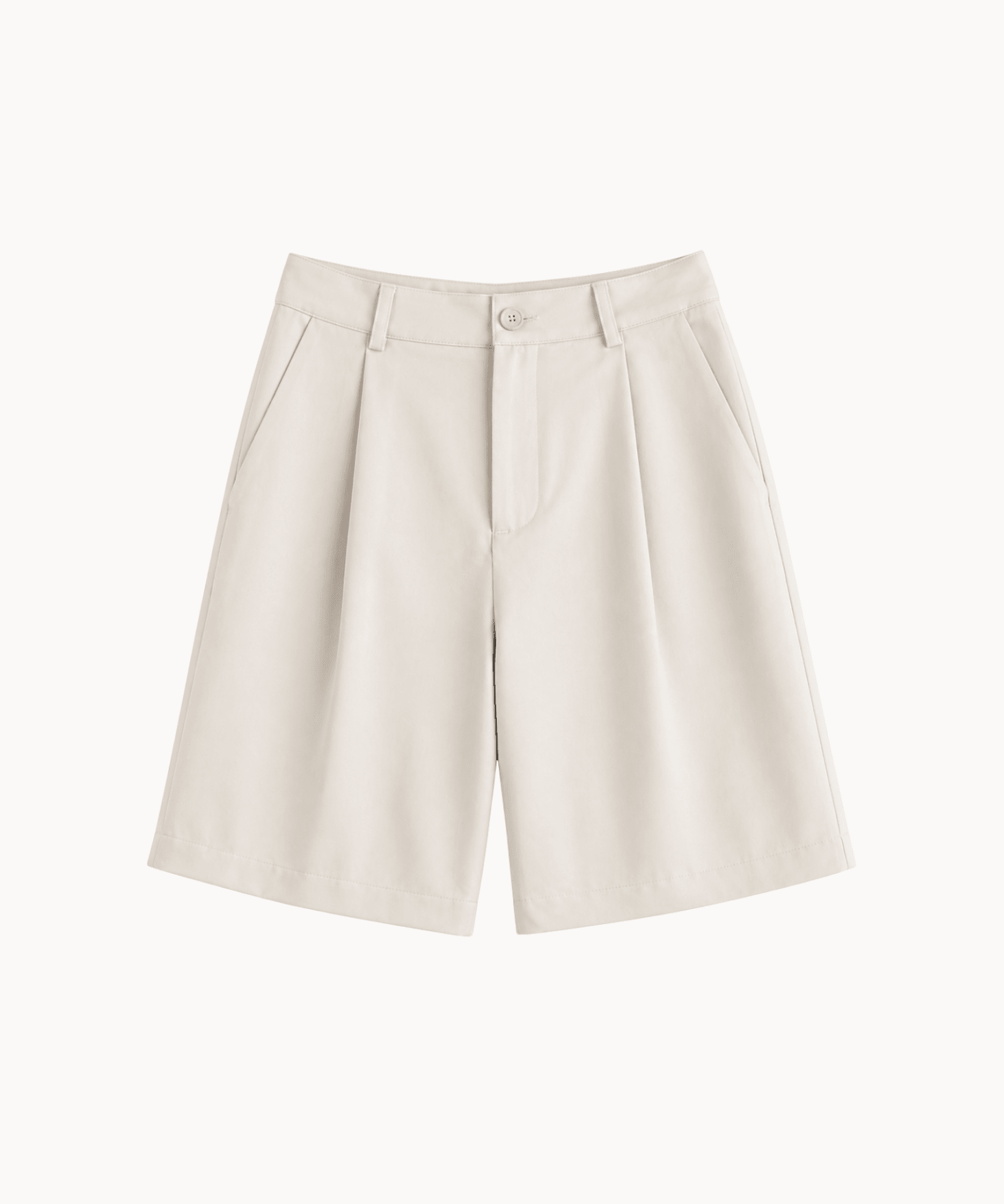 Bermuda Shorts - Creme - ByStenholt.dk