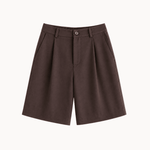 Bermuda Shorts - Mørkebrun - ByStenholt.dk