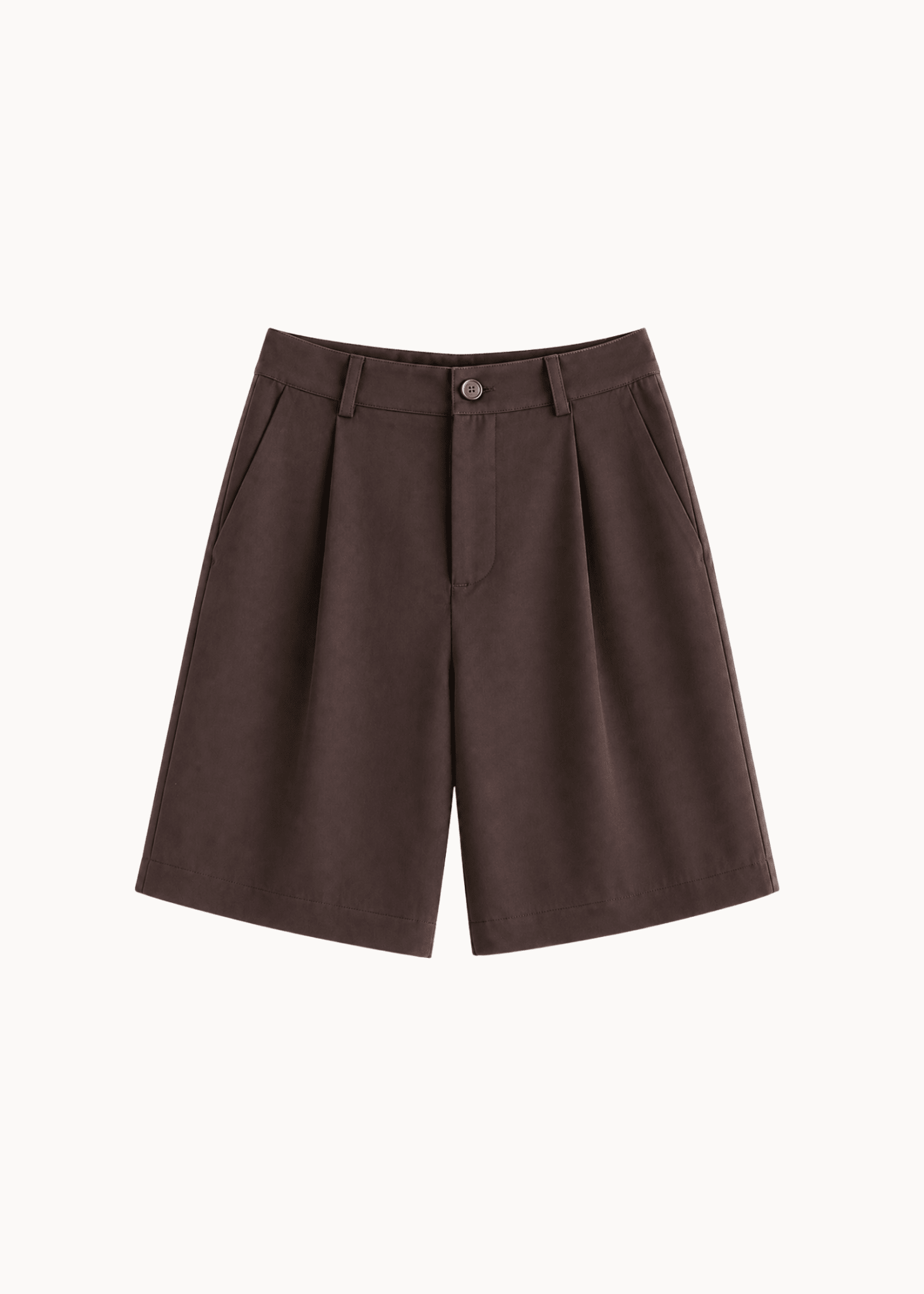 Bermuda Shorts - Mørkebrun - ByStenholt.dk