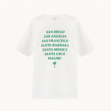 California T-shirt - Hvid - ByStenholt.dk