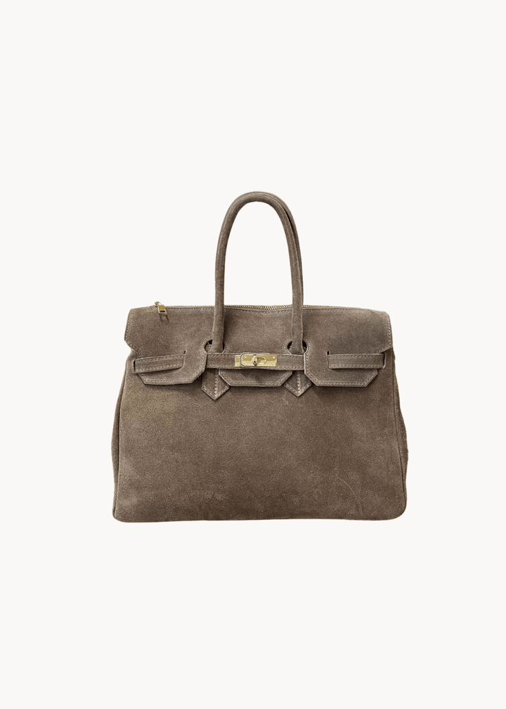 Camille Ruskind Taske - Taupe - ByStenholt.dk