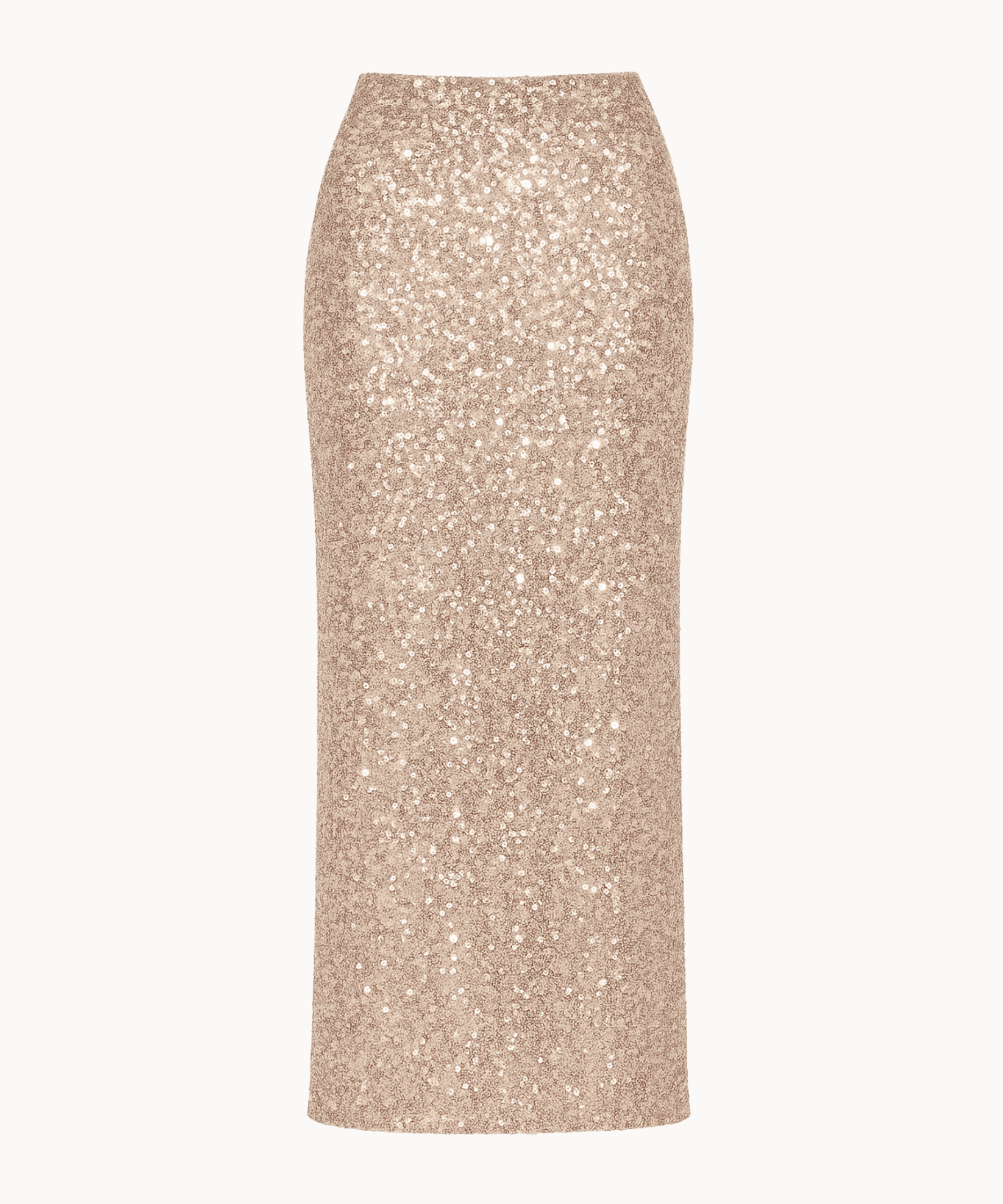 Celeste Maxi Paillet Nederdel - Sart Lyserød - ByStenholt.dk