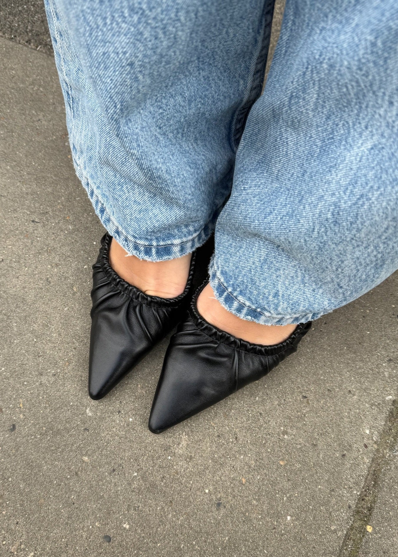 Celia Slingback Pumps - Sort - ByStenholt.dk