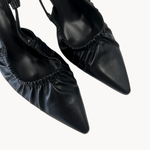 Celia Slingback Pumps - Sort - ByStenholt.dk