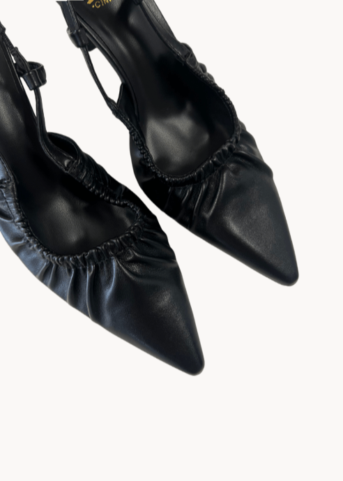 Celia Slingback Pumps - Sort - ByStenholt.dk
