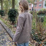 Cille Blazer - Taupe - ByStenholt.dk