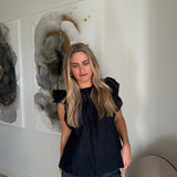 Clara Top - Sort - ByStenholt.dk