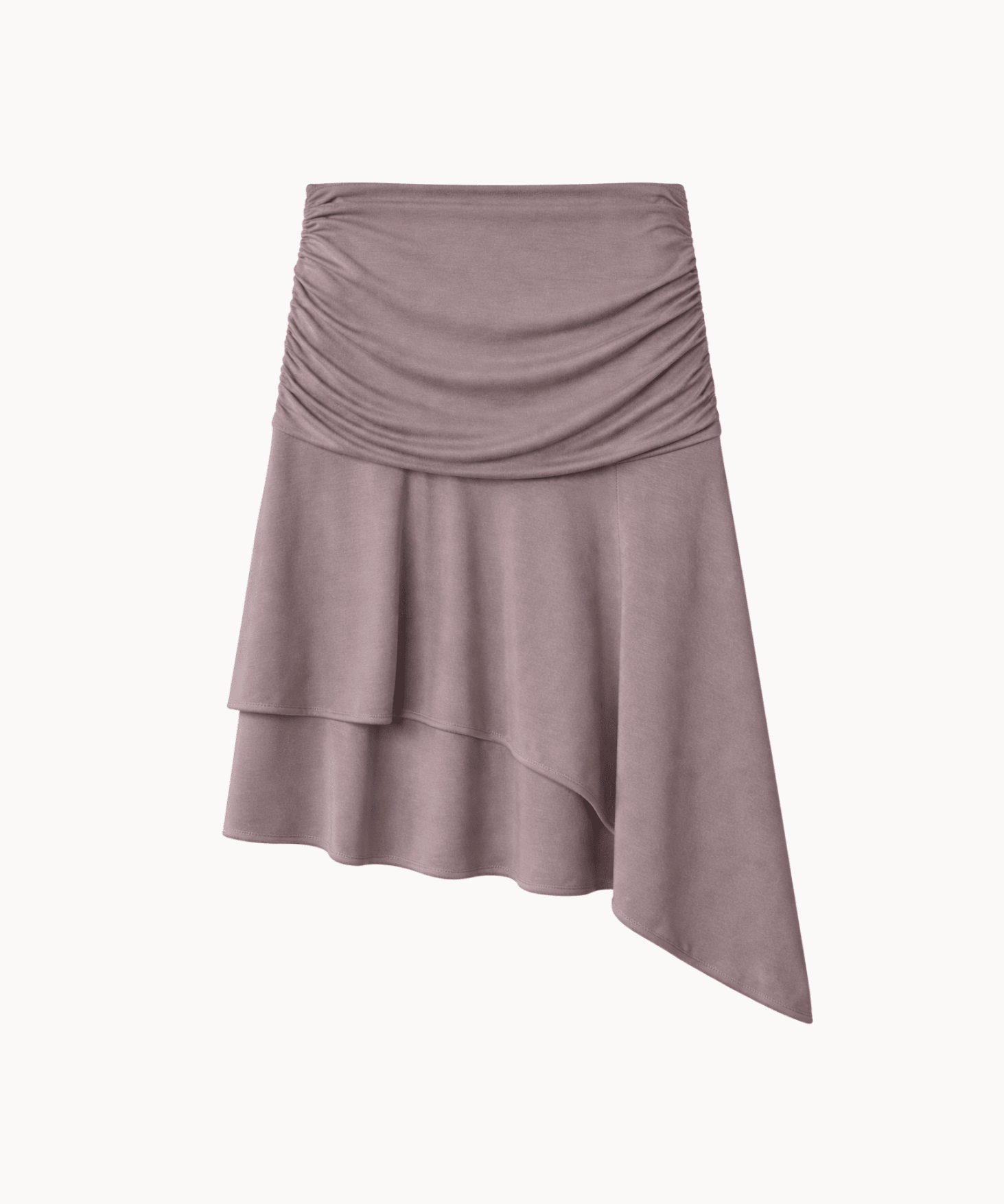 Clara Waisted Top + Aia Nederdel Sæt - Taupe - ByStenholt.dk