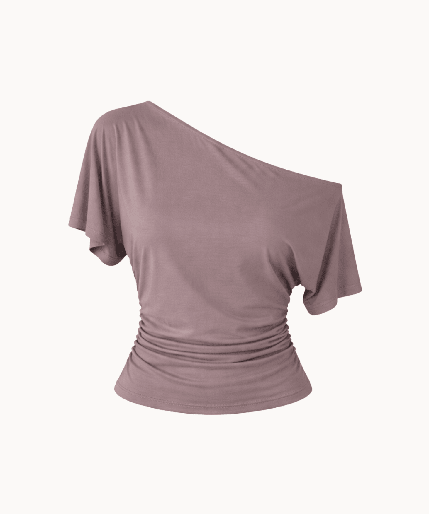 Clara Waisted Top + Aia Nederdel Sæt - Taupe - ByStenholt.dk