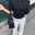 Clara Waisted Top - Sort - ByStenholt.dk