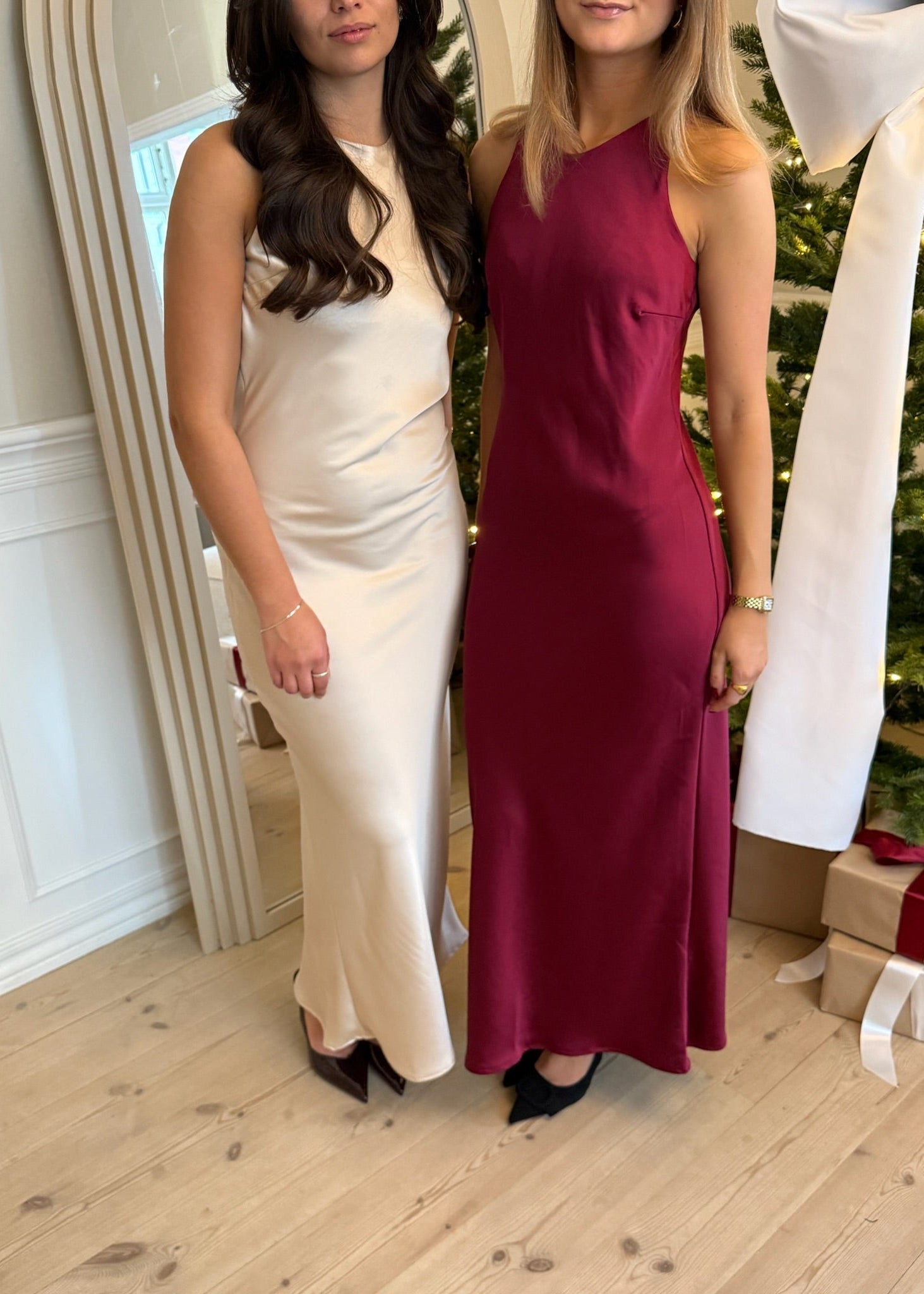 Cleo Maxi Kjole - Bordeaux - ByStenholt.dk