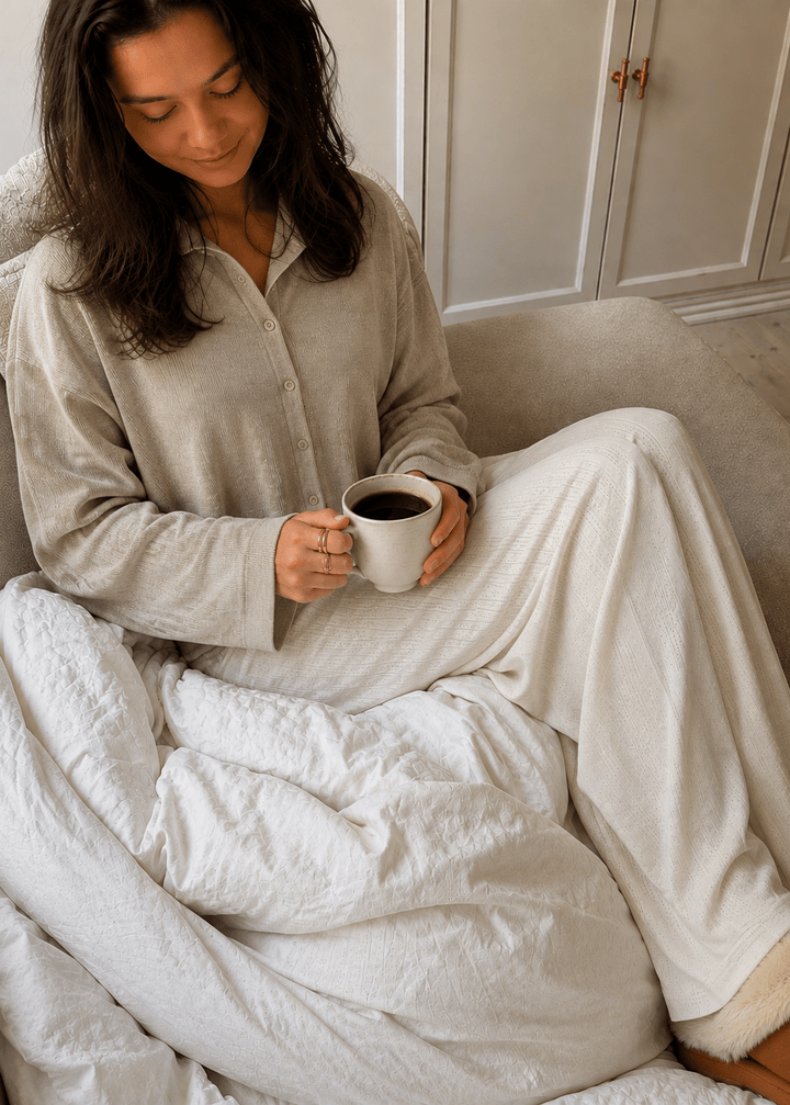 Cozy Bluse - Taupe - ByStenholt.dk