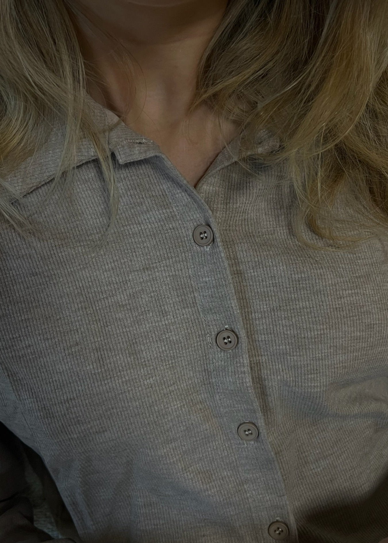 Cozy Bluse - Taupe - ByStenholt.dk