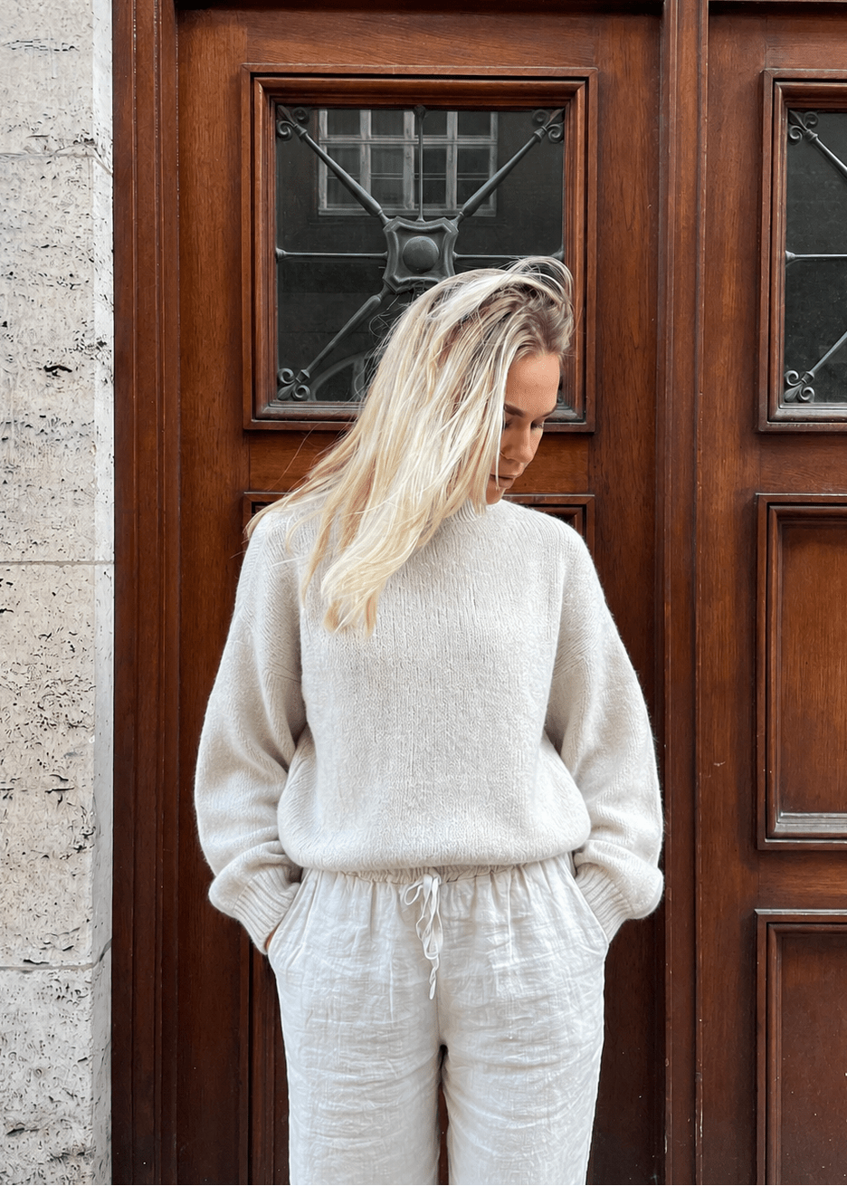 Cozy Strik - Beige - ByStenholt.dk