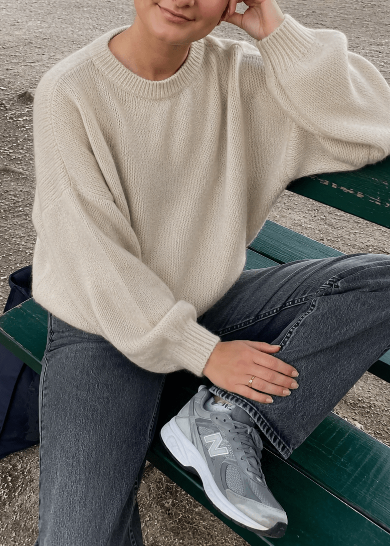 Cozy Strik - Beige - ByStenholt.dk
