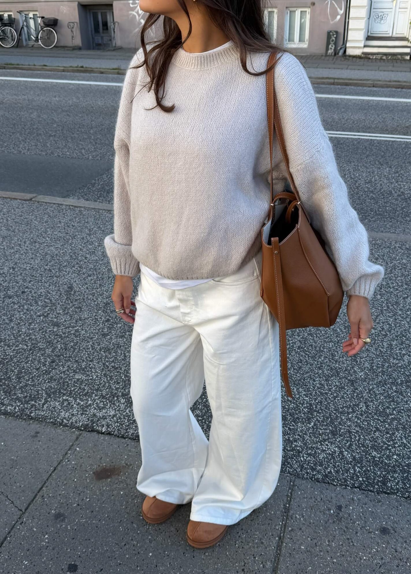 Cozy Strik - Beige - ByStenholt.dk