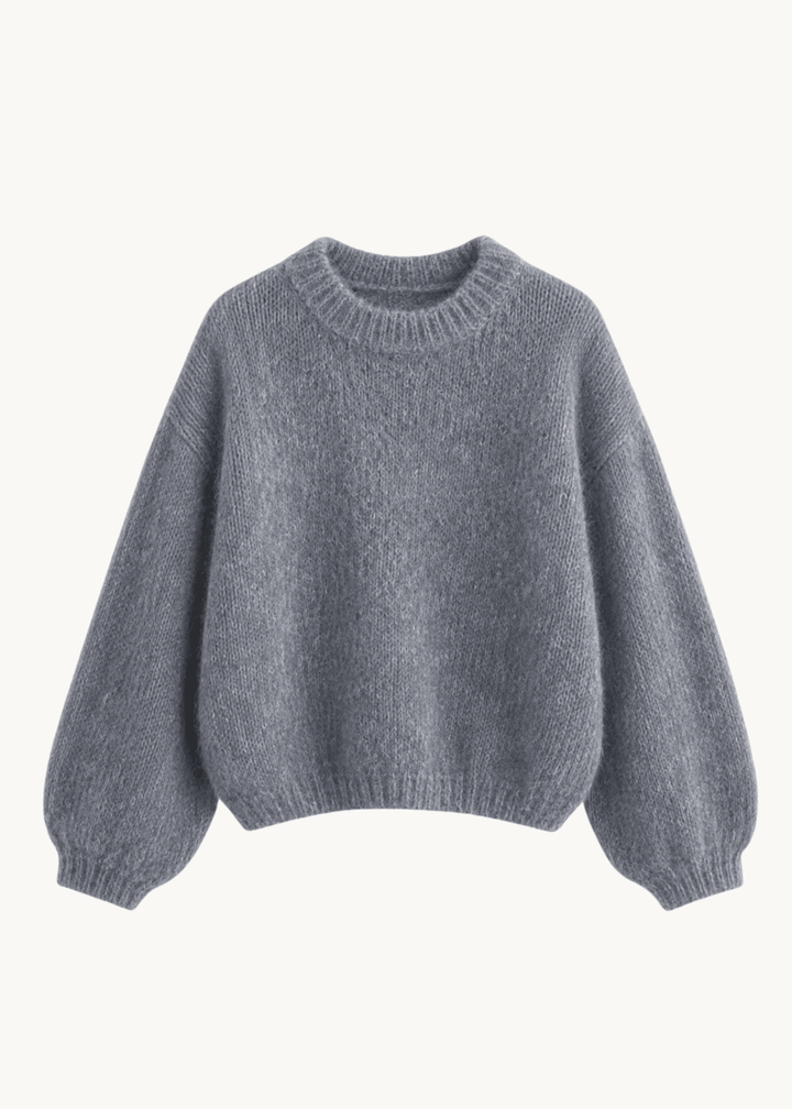 Cozy Strik - Grå - ByStenholt.dk
