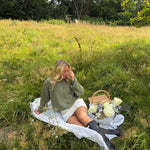 Cozy Strik - Khaki - ByStenholt.dk