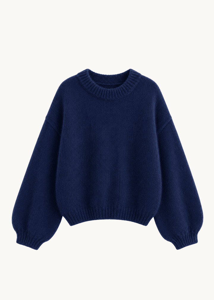 Cozy Strik - Navy - ByStenholt.dk