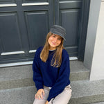 Cozy Strik - Navy - ByStenholt.dk