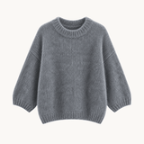 Cozy T-shirt Strik - Grå - ByStenholt.dk