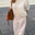 Cozy T-shirt Strik - Hvid - ByStenholt.dk