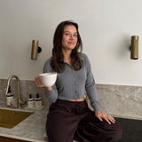 Cozy Bluse - Grå