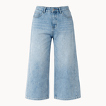 Culotte Jeans - Lyseblå - ByStenholt.dk