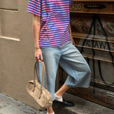 Culotte Jeans - Lyseblå - ByStenholt.dk