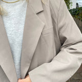 Daily Blazer - Taupe - ByStenholt.dk