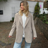 Daily Blazer - Taupe - ByStenholt.dk