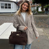 Daily Blazer - Taupe - ByStenholt.dk