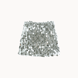 Dream Paillet Nederdel - Sølv - ByStenholt.dk