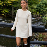 Elina Kjole - Creme - ByStenholt.dk