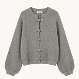 Elva Strik Cardigan - Grå - ByStenholt.dk