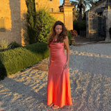 Emilia Maxi Kjole - Koral - ByStenholt.dk