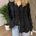 Emily Bluse - Sort - ByStenholt.dk