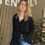 Emily Bluse - Sort - ByStenholt.dk