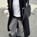 Emma Lang Coat - Sort - ByStenholt.dk