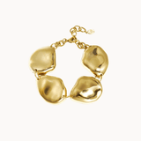 Freja Chunky Armbånd - Guldbelagt - ByStenholt.dk