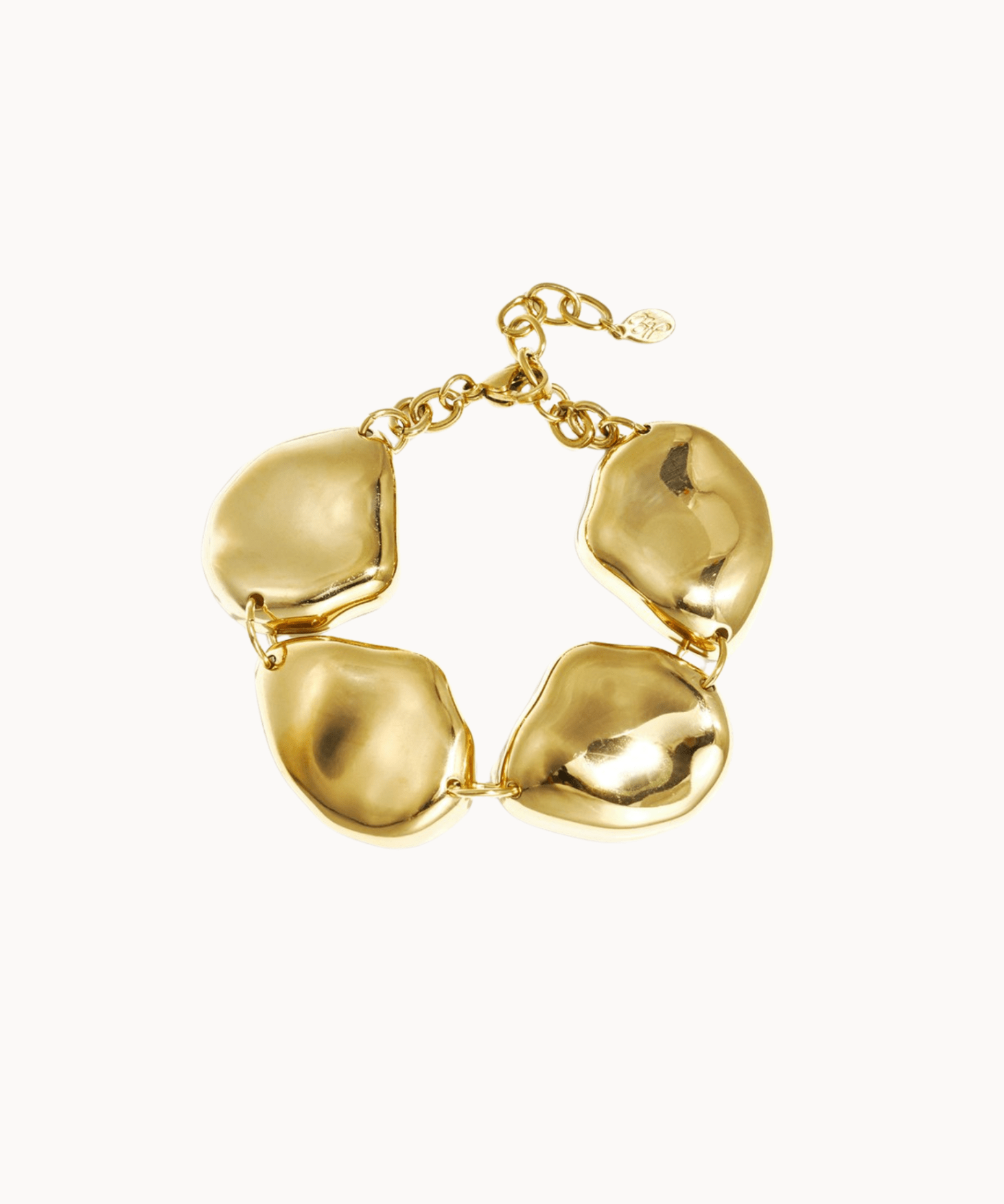 Freja Chunky Armbånd - Guldbelagt - ByStenholt.dk