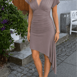 Gaia Kjole - Taupe - ByStenholt.dk