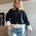 Hollie Strik - Sort - ByStenholt.dk