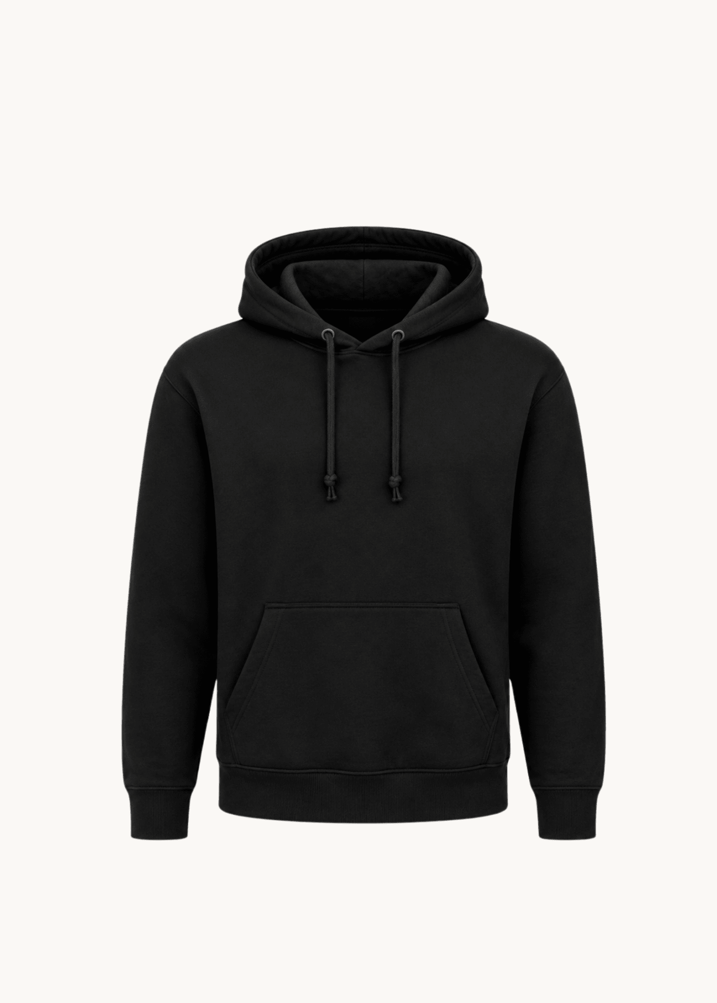 Hoodie - Sort - ByStenholt.dk