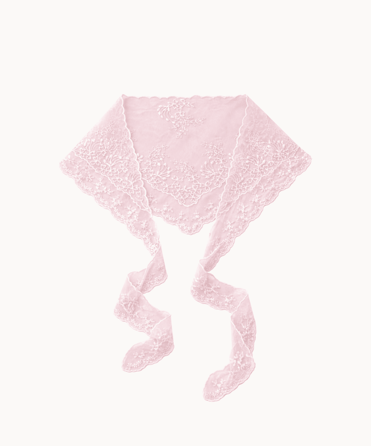 Iris Blonde Tørklæde - Lyserød - ByStenholt.dk