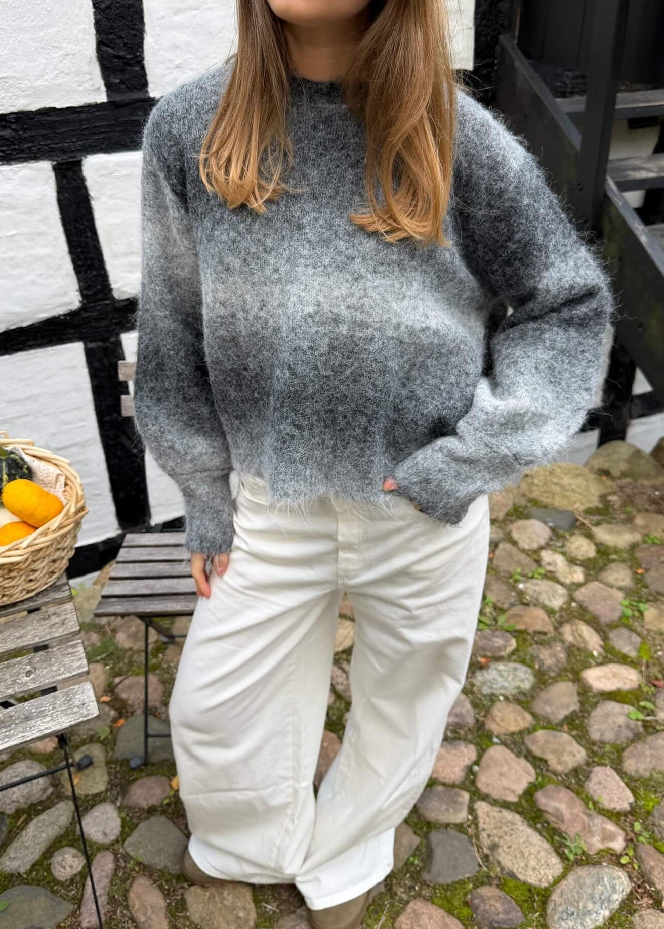 Isolde Strik - Grå - ByStenholt.dk