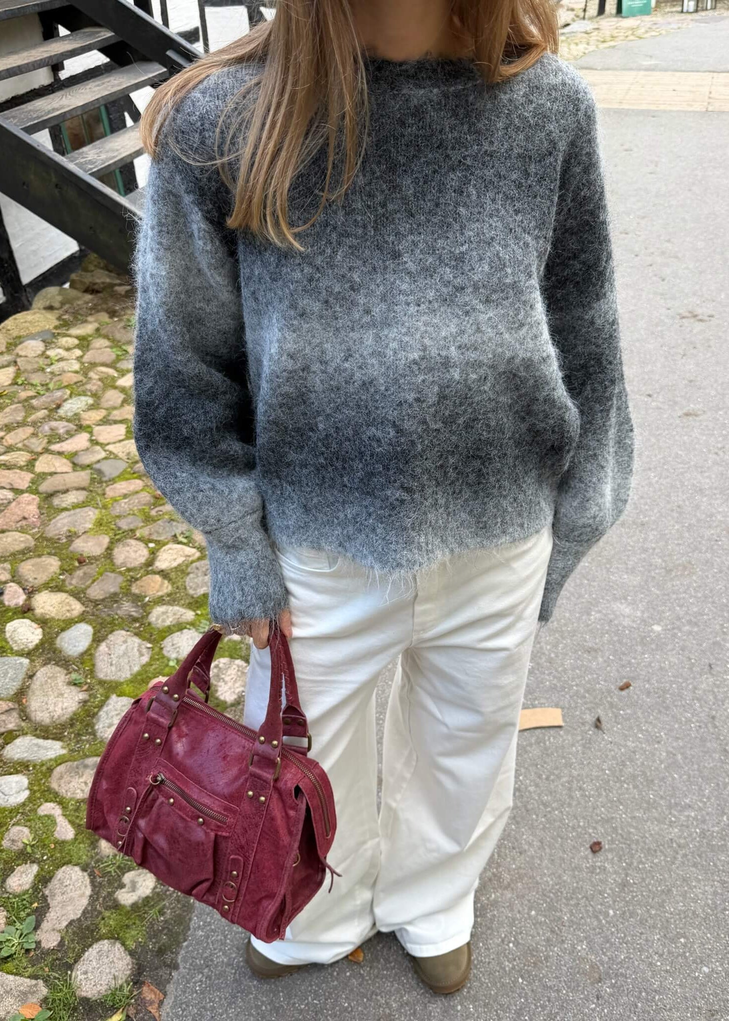 Isolde Strik - Grå - ByStenholt.dk